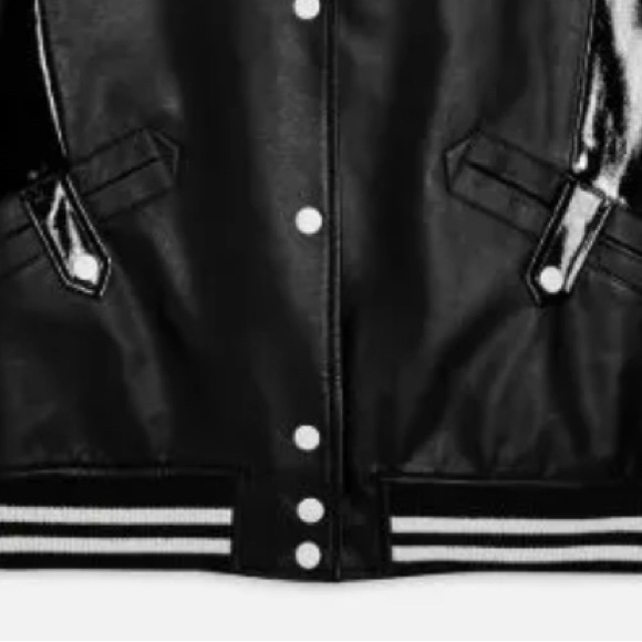 Top Shop Varsity Bomber Jacket - Picture 4 of 6